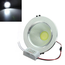 Load image into Gallery viewer, 12W COB LED Ceiling Down Light Silver Shell Belt Drive 85-265V