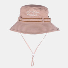 Load image into Gallery viewer, Mens Cotton Embroidery Bucket Hat Outdoor Fishing Hat Climbing Mesh Breathable Sunshade Cap