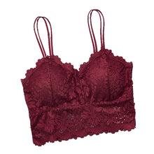 Load image into Gallery viewer, 80-155 catties large size sunflower beautiful back tube top sexy lace wrapped chest strap breathable fattening version