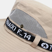 Load image into Gallery viewer, Collrown Mens Bucket Hat Outdoor Fishing Hat Climbing Mesh Breathable Sunshade Cap Oversized Brim With String