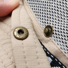 Load image into Gallery viewer, Collrown Mens Bucket Hat Outdoor Fishing Hat Climbing Mesh Breathable Sunshade Cap Oversized Brim With String