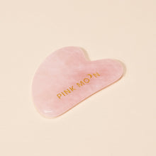 Load image into Gallery viewer, Rose Quartz Gua Sha Facial Tool - Pink Moon - Pink Moon