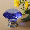 Load image into Gallery viewer, 40mm Diamond Crystal Door Knob Drawer Cabinet Handle Knob Screw