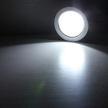 Load image into Gallery viewer, 12W COB LED Ceiling Down Light Silver Shell Belt Drive 85-265V
