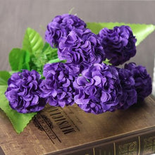Load image into Gallery viewer, Artificial Daisy Chrysanthemum Silk Flowers Floral Bouquet 8 Heads 7 Colors Home Garden