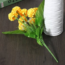 Load image into Gallery viewer, Artificial Daisy Chrysanthemum Silk Flowers Floral Bouquet 8 Heads 7 Colors Home Garden