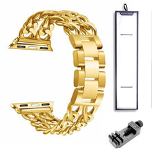 Load image into Gallery viewer, Steel Band For Apple Watch Ultra 49mm 38 42mm 40mm 44mm strap wristband Metal Band for iWatch Series 8 7 6 SE 5 4 3 2 41mm 45mm