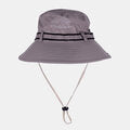 Mens Cotton Embroidery Bucket Hat Outdoor Fishing Hat Climbing Mesh Breathable Sunshade Cap