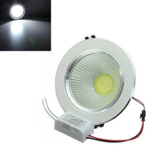 Load image into Gallery viewer, 12W COB LED Ceiling Down Light Silver Shell Belt Drive 85-265V
