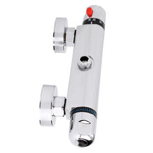 Load image into Gallery viewer, Bathroom Wall-mount Brass Thermostatic Shower Valve Bath Mixer Shower Control Valve Bottom Faucet 3/4
