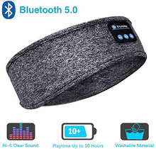 Load image into Gallery viewer, Hot sale bluetooth music sleep goggle headband bluetooth sports headscarf call headband yoga headwear
