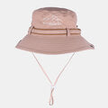 Mens Cotton Embroidery Bucket Hat Outdoor Fishing Hat Climbing Mesh Breathable Sunshade Cap