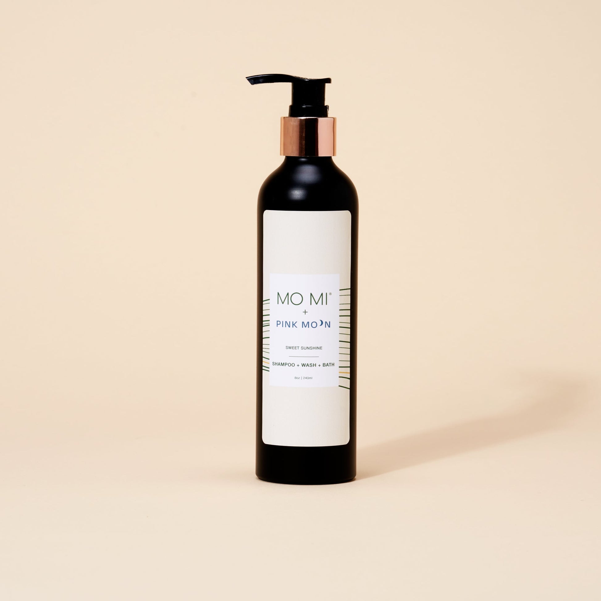 Sweet Sunshine Body Wash Shampoo Bubble Bath - Pink Moon - Mo Mi