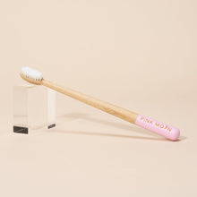 Load image into Gallery viewer, Bamboo Toothbrush - Pink Moon
