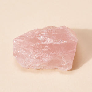 Raw Rose Quartz Stone - Pink Moon