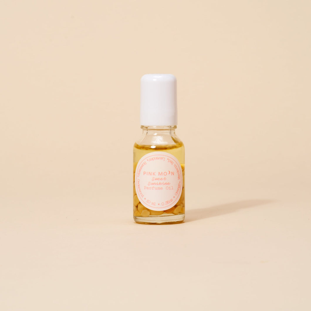 Sweet Sunshine Aromatherapy Reiki Crystal Perfume Oil - Pink Moon