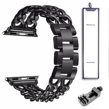 Load image into Gallery viewer, Steel Band For Apple Watch Ultra 49mm 38 42mm 40mm 44mm strap wristband Metal Band for iWatch Series 8 7 6 SE 5 4 3 2 41mm 45mm
