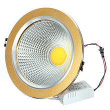 Load image into Gallery viewer, 21W COB LED Ceiling Down Light Golden Shell Belt Drive 85-265V
