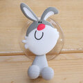 Honana BX-723 Creative Cute Cartoon Animal Powerful Sucker Toothbrush Holder