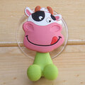 Honana BX-723 Creative Cute Cartoon Animal Powerful Sucker Toothbrush Holder