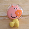 Honana BX-723 Creative Cute Cartoon Animal Powerful Sucker Toothbrush Holder
