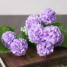 Load image into Gallery viewer, Artificial Daisy Chrysanthemum Silk Flowers Floral Bouquet 8 Heads 7 Colors Home Garden
